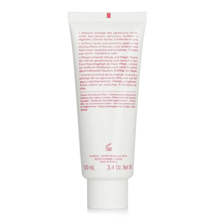 Clarins Hand & Nail Treatment Cream 100ml - Image 3