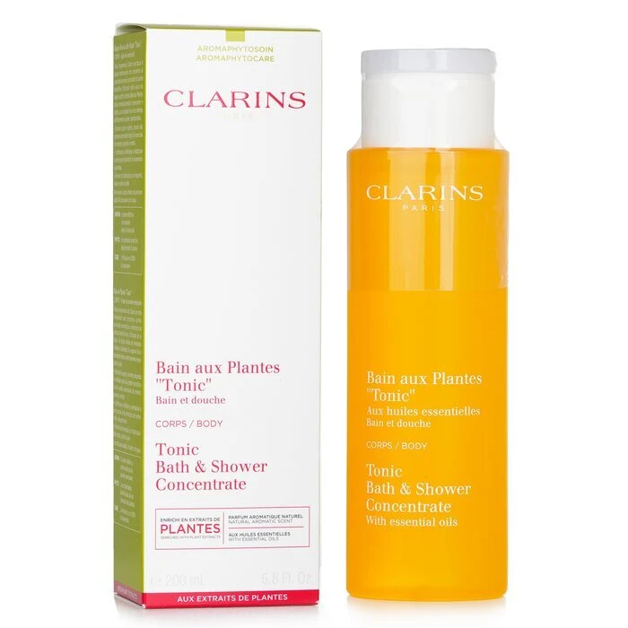 Clarins Tonic Shower Bath Concentrate 200ml - Image 2