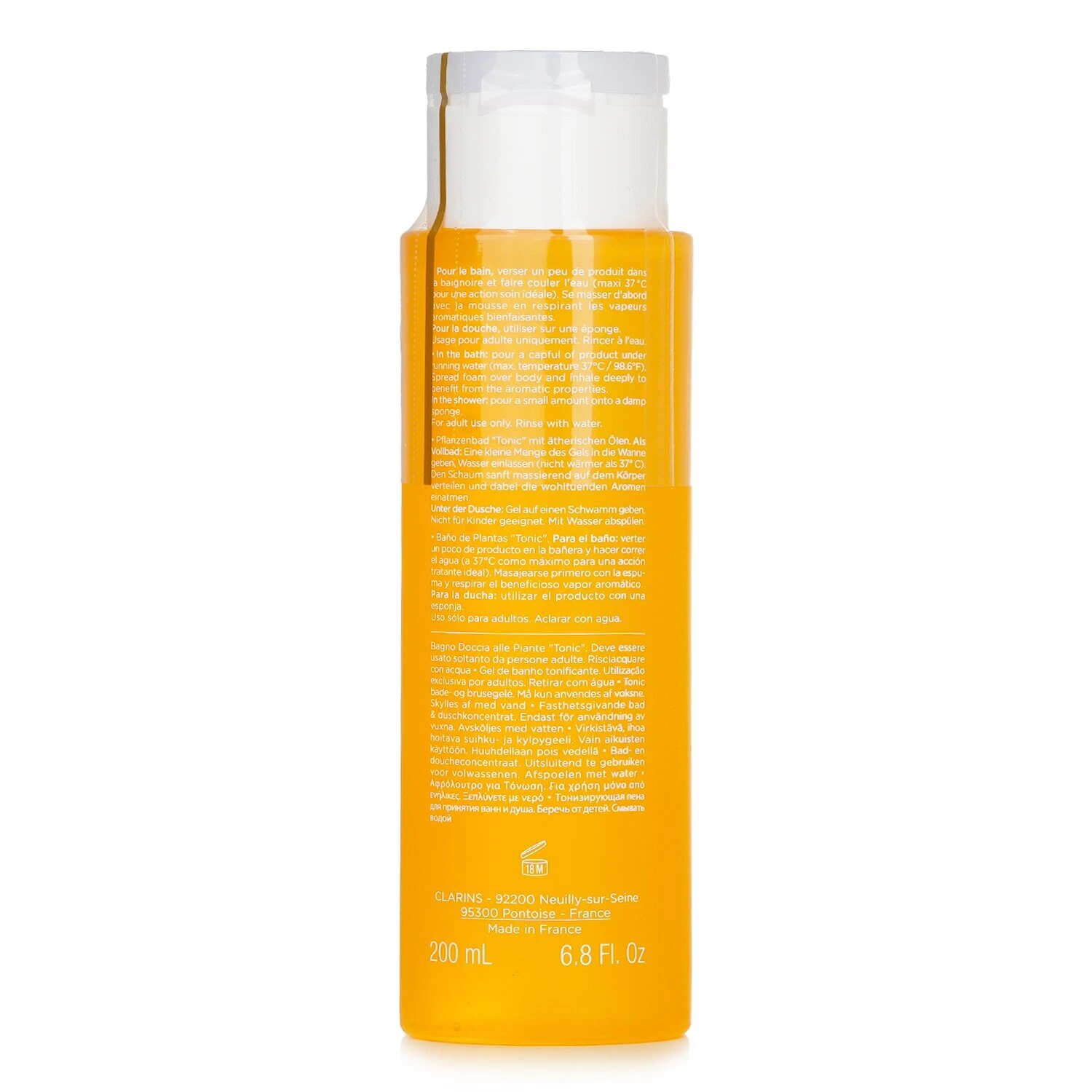 Clarins Tonic Shower Bath Concentrate 200ml - Image 3