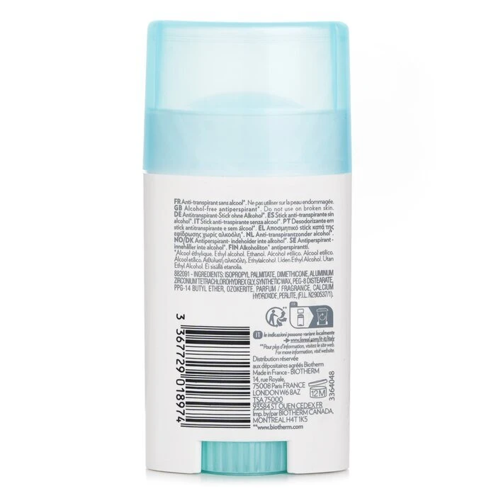 Biotherm Deo Pure Antiperspirant Stick 40ml - Image 3