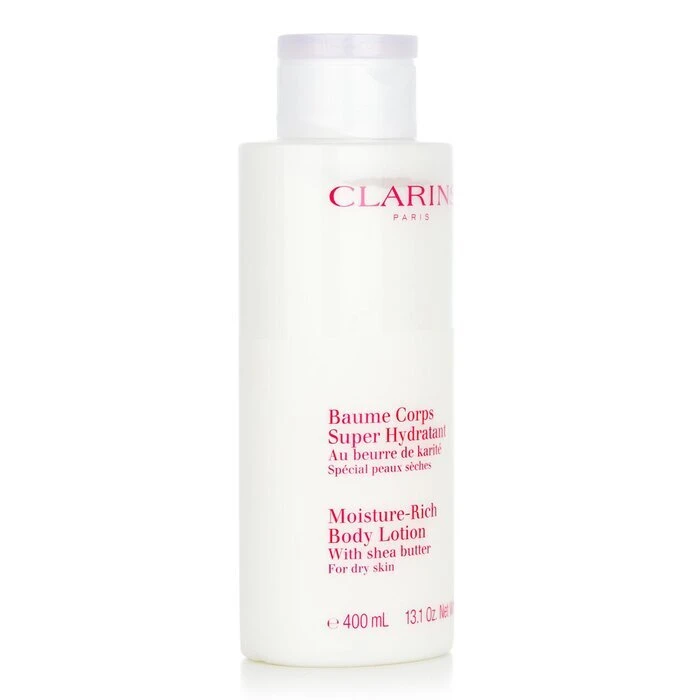 Clarins Moisture-Rich Body Lotion With Shea Butter - For Dry Skin (Super Size Limited Edition) 400ml - Image 2