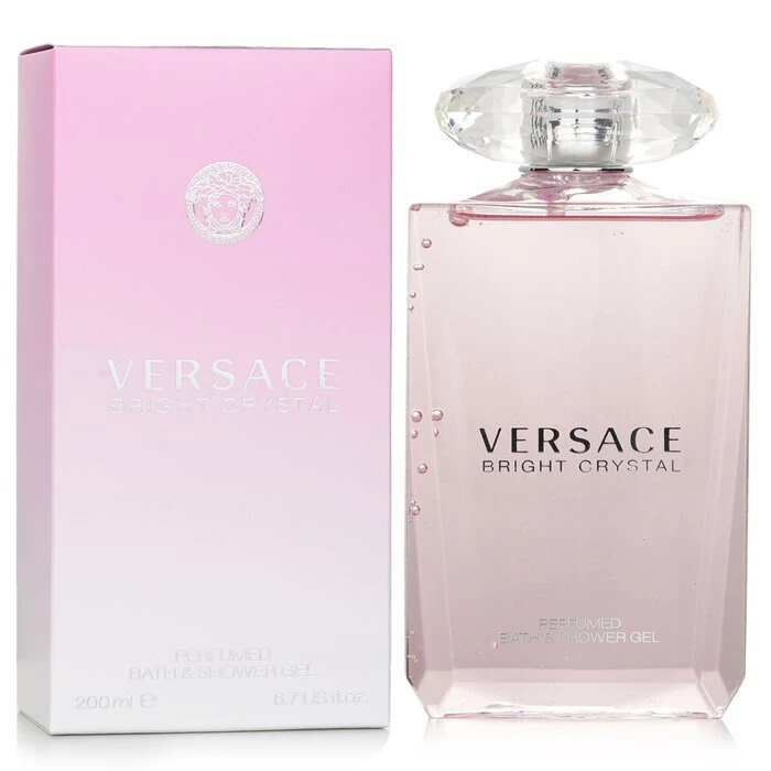 Versace Bright Crystal Bath & Shower Gel 200ml - Image 2