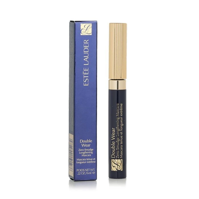 Estee Lauder Double Wear Zero Smudge Lengthening Mascara - # 01 Black 6ml - Image 2