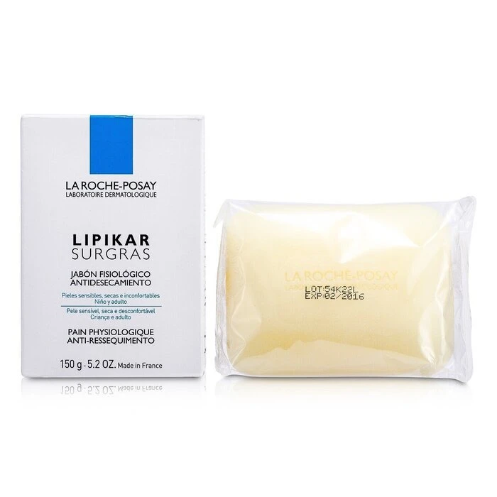 LA ROCHE-POSAY La Roche Posay Lipikar Surgras Cleansing Bar 150g - Image 2