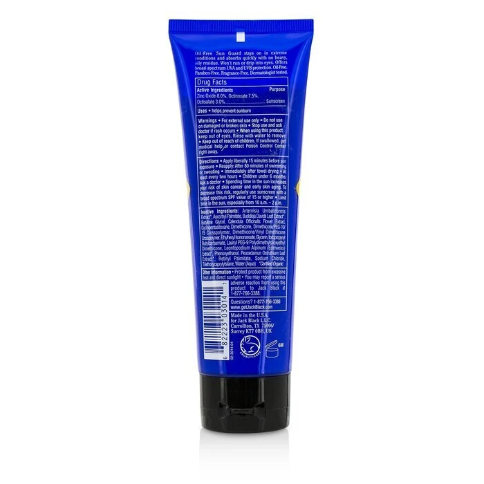 Jack Black Sun Guard Oil-Free Very Water Resistant Sunscreen SPF 45 118ml - Image 2