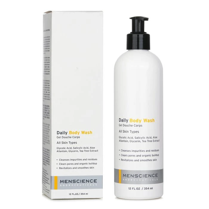 Menscience Daily Body Wash 354ml - Image 2