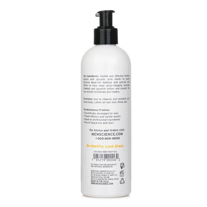 Menscience Daily Body Wash 354ml - Image 3