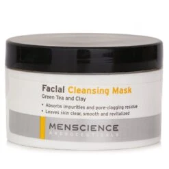 Menscience Facial Cleaning Mask - Green Tea And Clay 90g