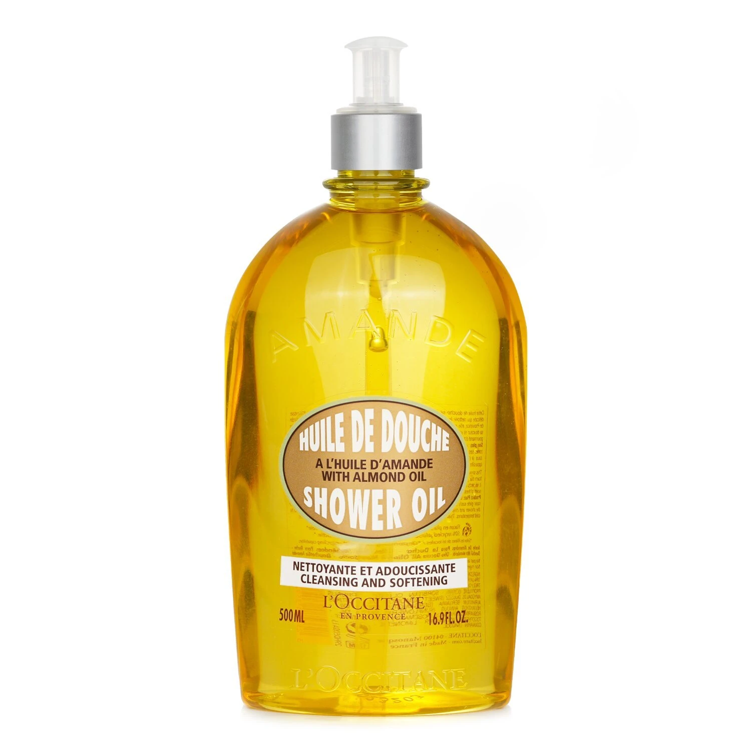 L'Occitane Almond Cleansing & Soothing Shower Oil 500ml