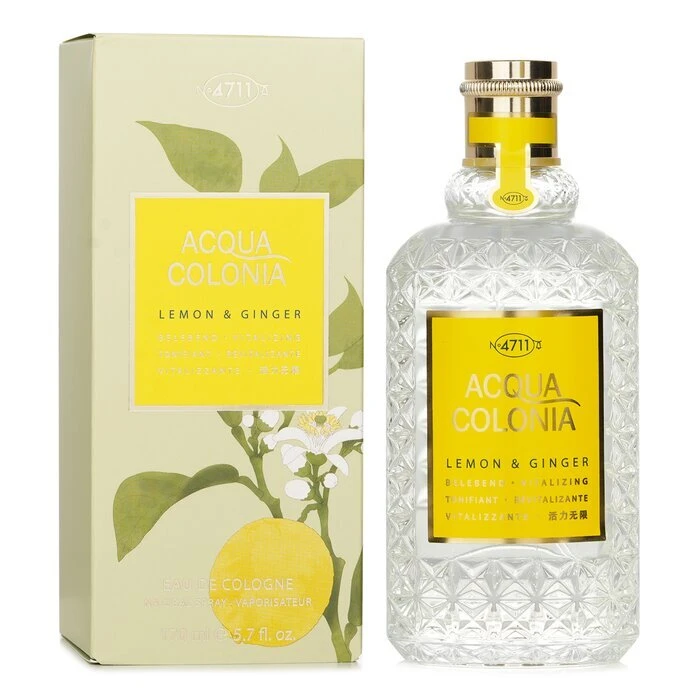 4711 Acqua Colonia Lemon & Ginger Eau De Cologne Spray 170ml - Image 2