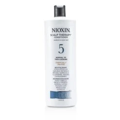 Nioxin System 5 Scalp Therapy Conditioner For Medium To Coarse Hair, Chemically Treated, Normal To Thin-Looking Hair 1000ml