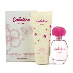 Gres Cabotine Rose Coffret: Eau De Toilette Spray 100ml + Perfumed Body Lotion 200ml 2pcs