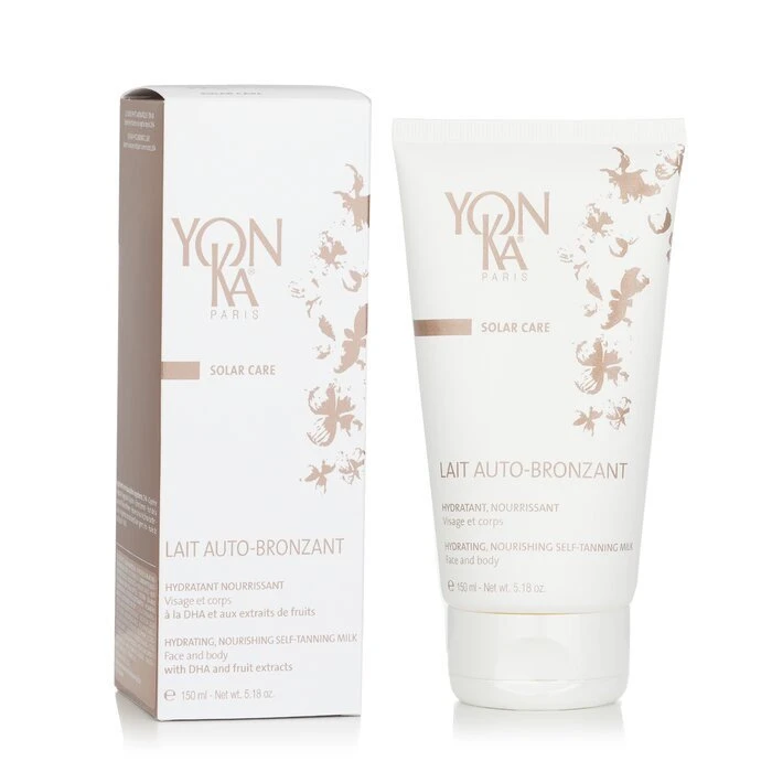 Yonka Solar Care Lait Auto-Bronzant - Hydrating, Nourishing Self-Tanning Milk With DHA & Fruit Extracts - Face & Body 150ml - Image 2