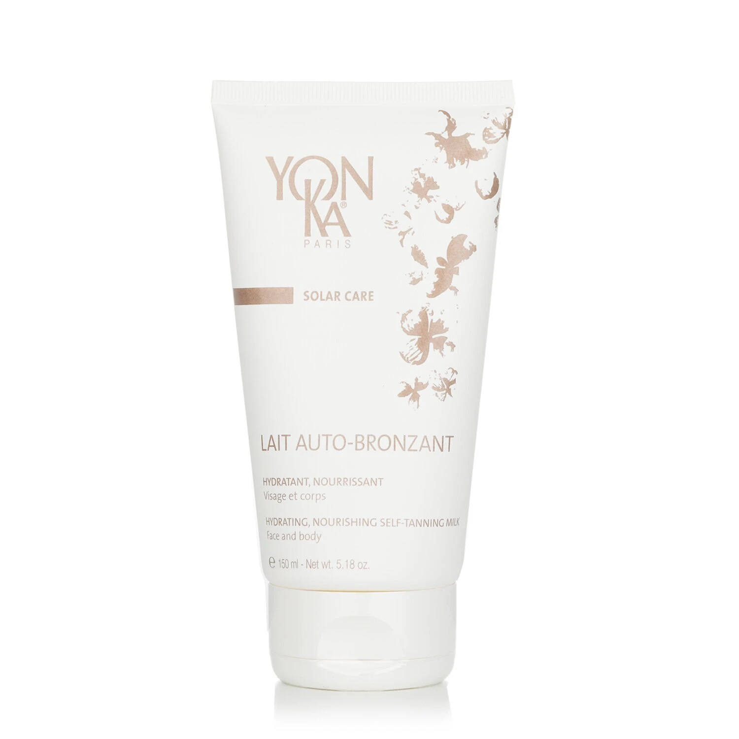 Yonka Solar Care Lait Auto-Bronzant - Hydrating, Nourishing Self-Tanning Milk With DHA & Fruit Extracts - Face & Body 150ml