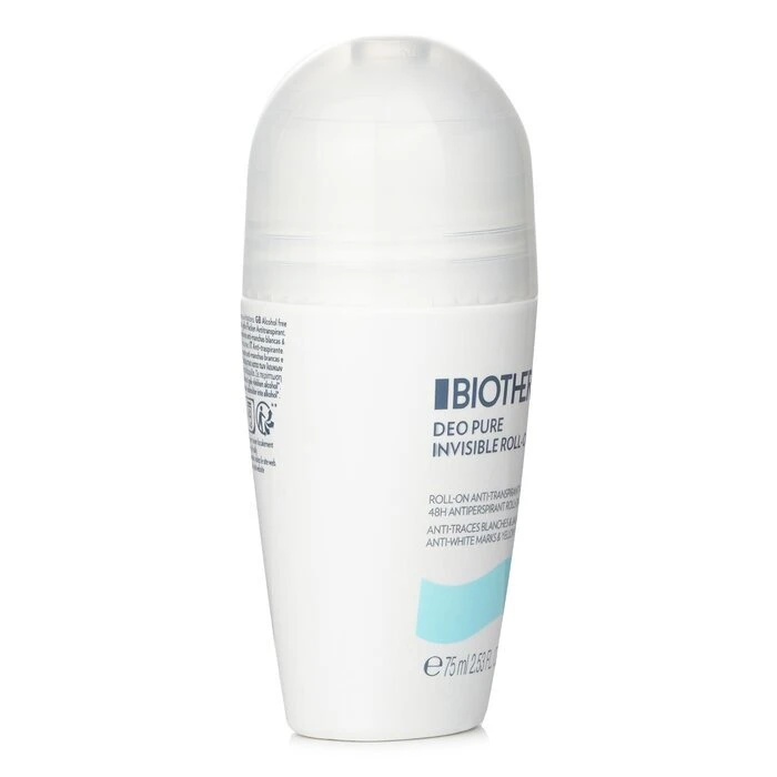 Biotherm Deo Pure Invisible 48 Hours Antiperspirant Roll-On 75ml - Image 2