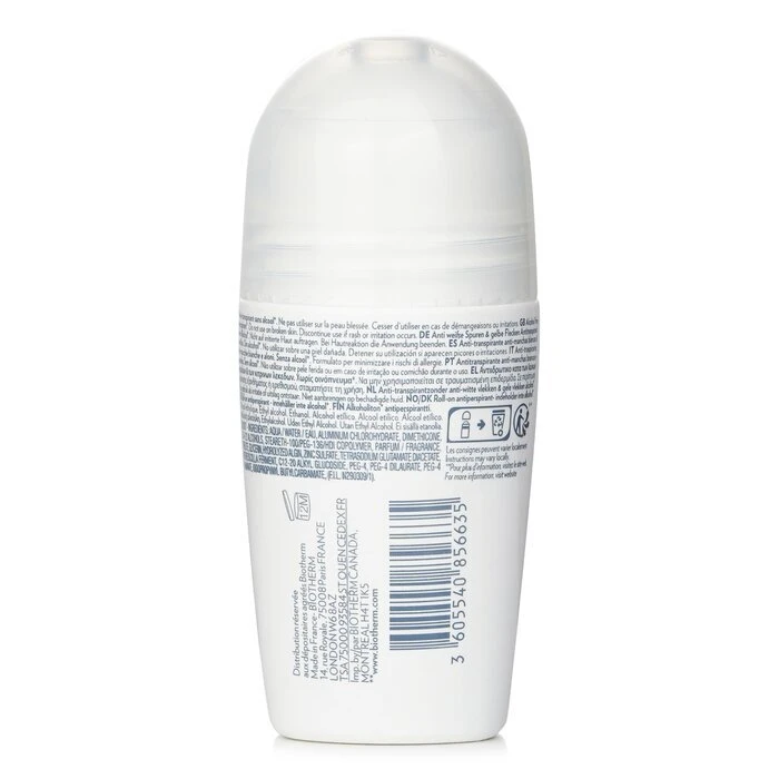 Biotherm Deo Pure Invisible 48 Hours Antiperspirant Roll-On 75ml - Image 3