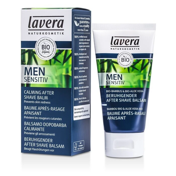 Lavera Men Sensitiv Calming After Shave Balm 50ml - Image 2