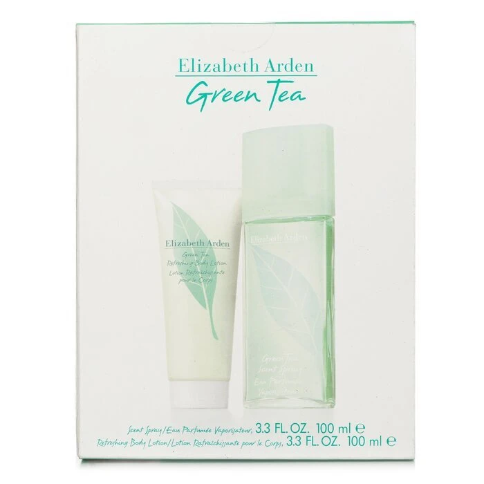 Elizabeth Arden Green Tea Coffret: Eau Parfumee Spray 100ml + Refreshing Body Lotion 100ml 2pcs - Image 3