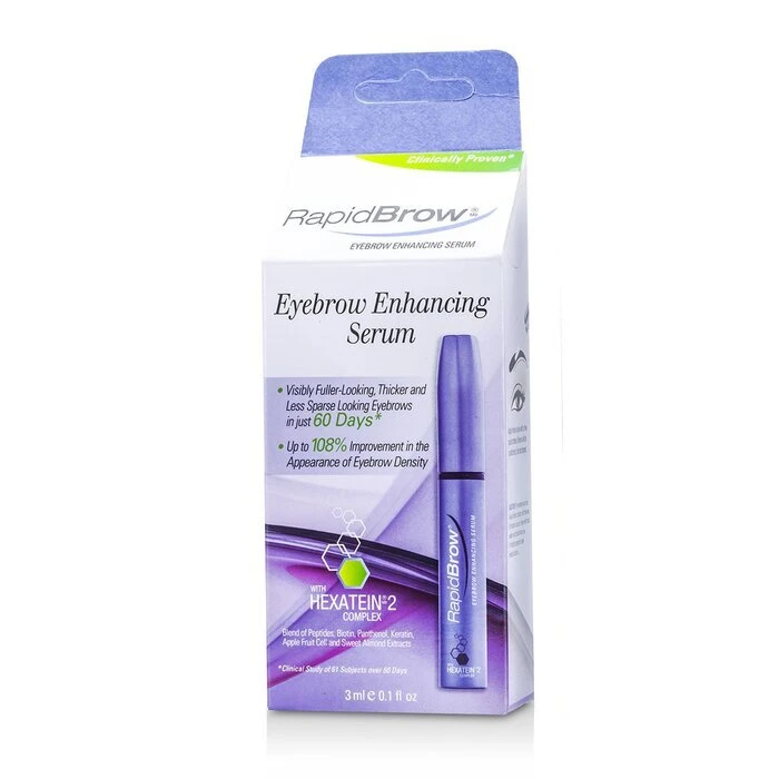 RapidLash RapidBrow Eyebrow Enhancing Serum (With Hexatein 2 Complex) 3ml - Image 3