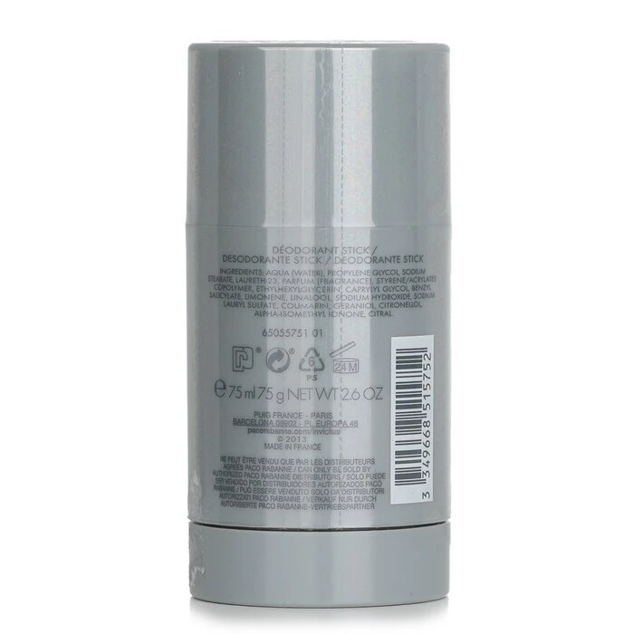 Paco Rabanne Invictus Deodorant Stick 75ml - Image 3