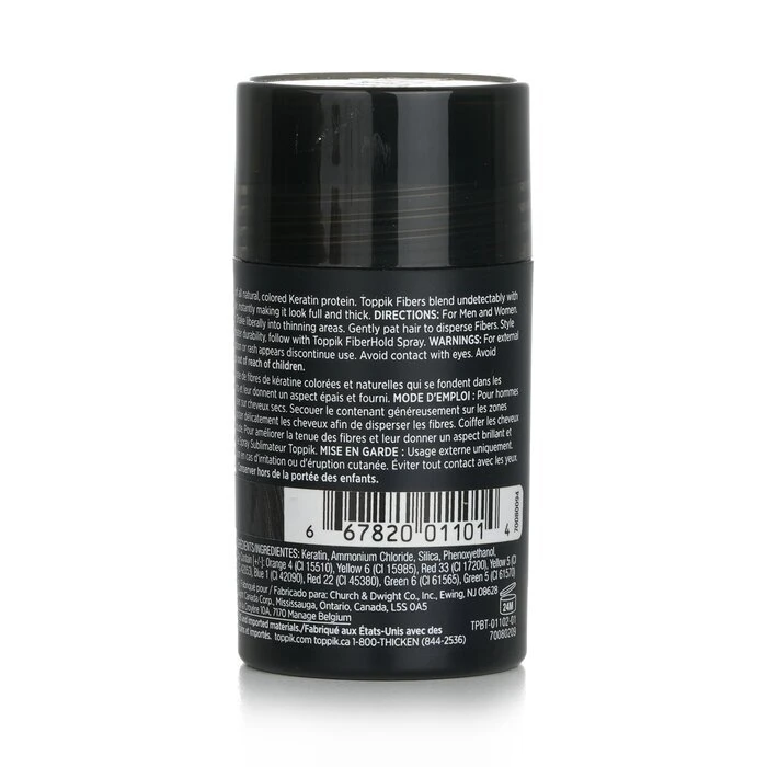 Toppik Hair Building Fibers - # Black 12g - Image 3