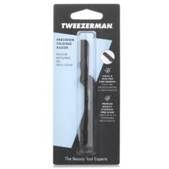 Tweezerman Precision Folding Brow Razor - Lavendar