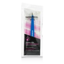 Tweezerman Mini Slant Tweezer - Bahama Blue (Studio Collection)