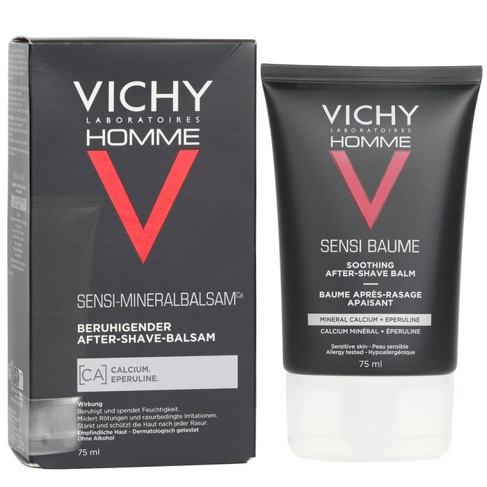 Vichy Homme Soothing After-Shave Balm (For Sensitive Skin) 75ml - Image 2