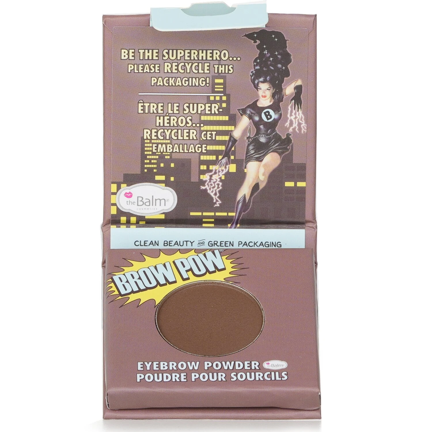 TheBalm BrowPow Eyebrow Powder - #Dark Brown 1.2g