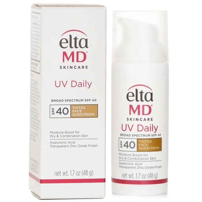 EltaMD UV Daily Moisturizing Facial Sunscreen SPF 40 - For Normal, Combination & Post-Procedure Skin - Tinted 48g - Image 2