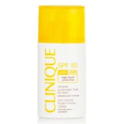 Clinique Mineral Sunscreen Fluid For Face SPF 50 - Sensitive Skin Formula 30ml