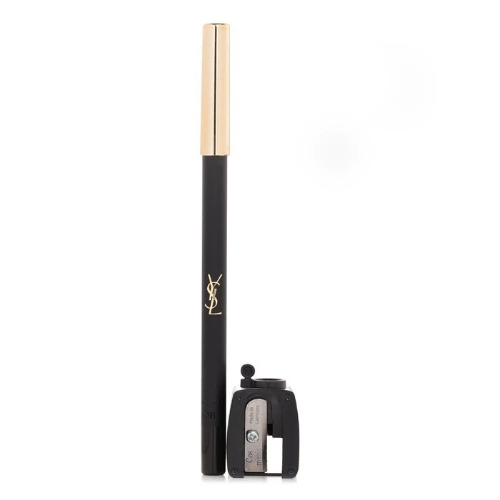 Yves Saint Laurent Dessin Du Regard Waterproof High Impact Color Eye Pencil - # 1 Noir Effronte 1.2g - Image 3