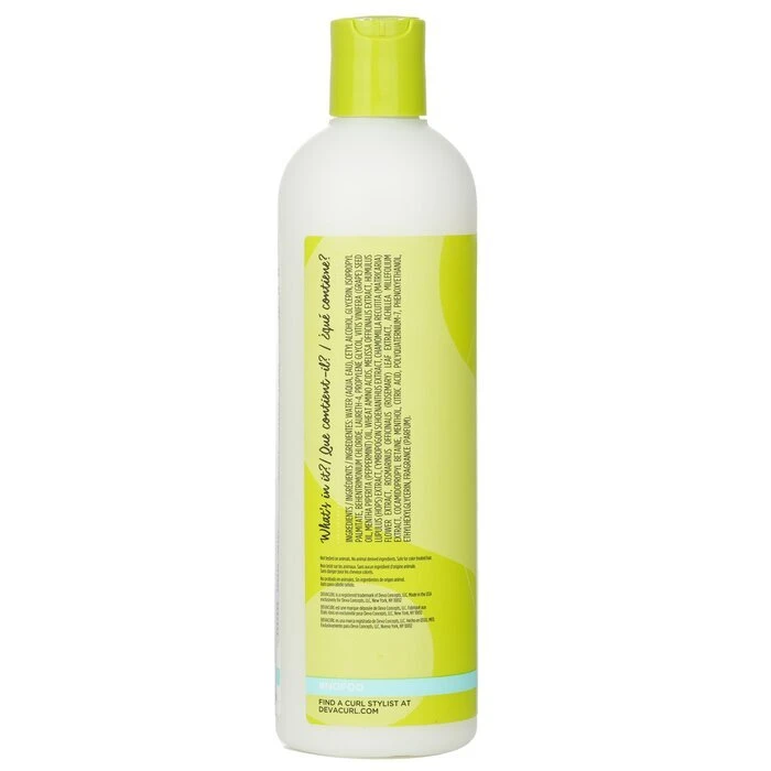 DevaCurl No-Poo Original (Zero Lather Conditioning Cleanser - For Curly Hair) 355ml - Image 2
