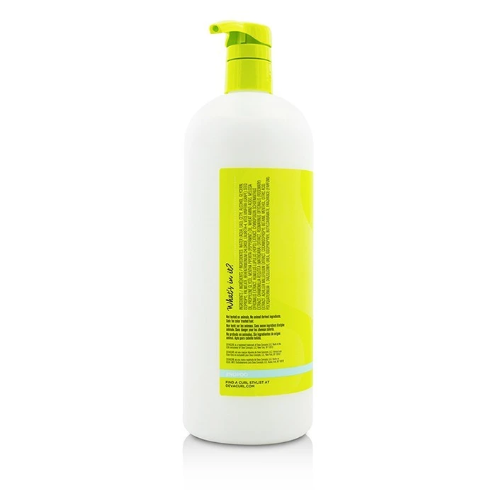 DevaCurl No-Poo Original (Zero Lather Conditioning Cleanser - For Curly Hair) 946ml - Image 2
