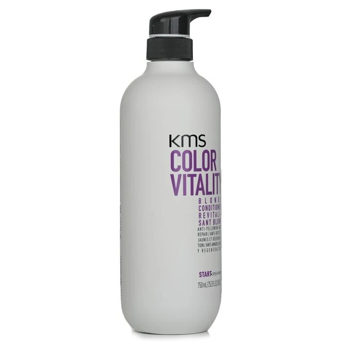KMS California Color Vitality Blonde Conditioner (Anti-Yellowing And Repair) 750ml - Image 2