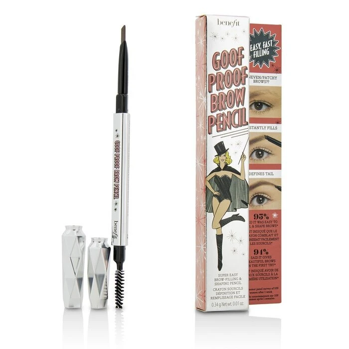 Benefit Goof Proof Brow Pencil - # 3 (Medium) 0.34g - Image 2