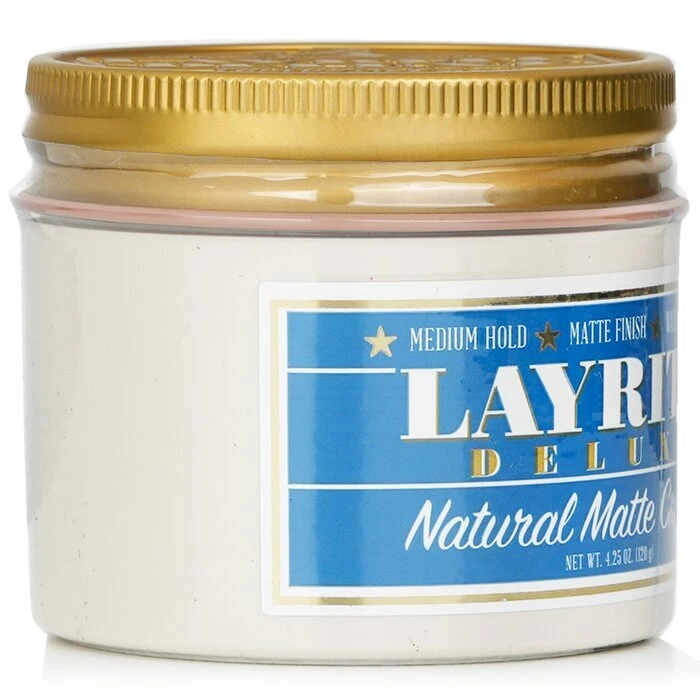 Layrite Natural Matte Cream (Medium Hold, Matte Finish, Water Soluble) 120g - Image 2