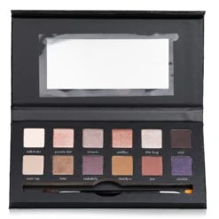 YBF Beauty Rock The Croc Eyeshadow Palette (12x Eyeshadow, 1x Double Ended Eyeshadow Brush) 12x0.8g