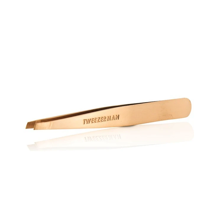 Tweezerman Slant Tweezer - Rose Gold (Studio Collection) - Image 3