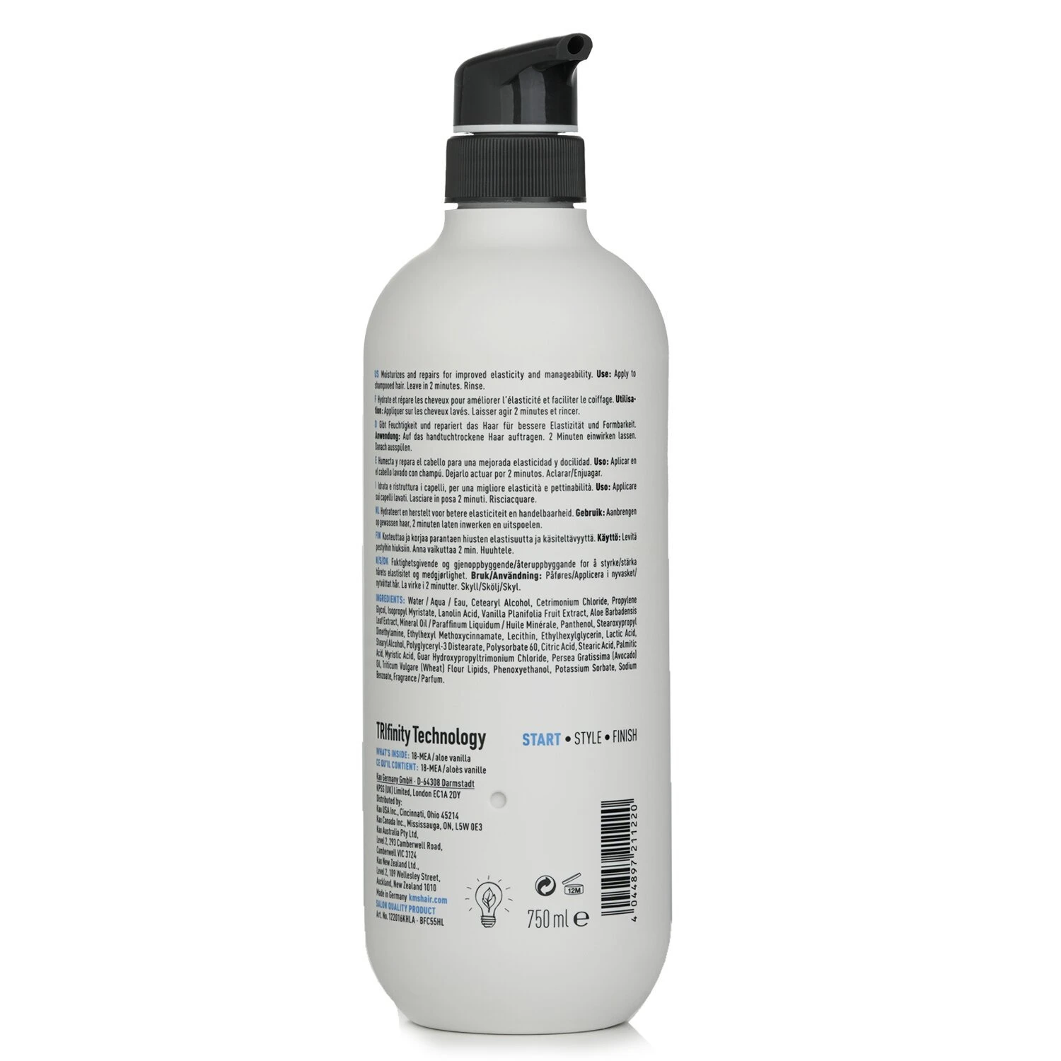 KMS California Moist Repair Conditioner (Conditioning And Repair) 750ml - Image 3