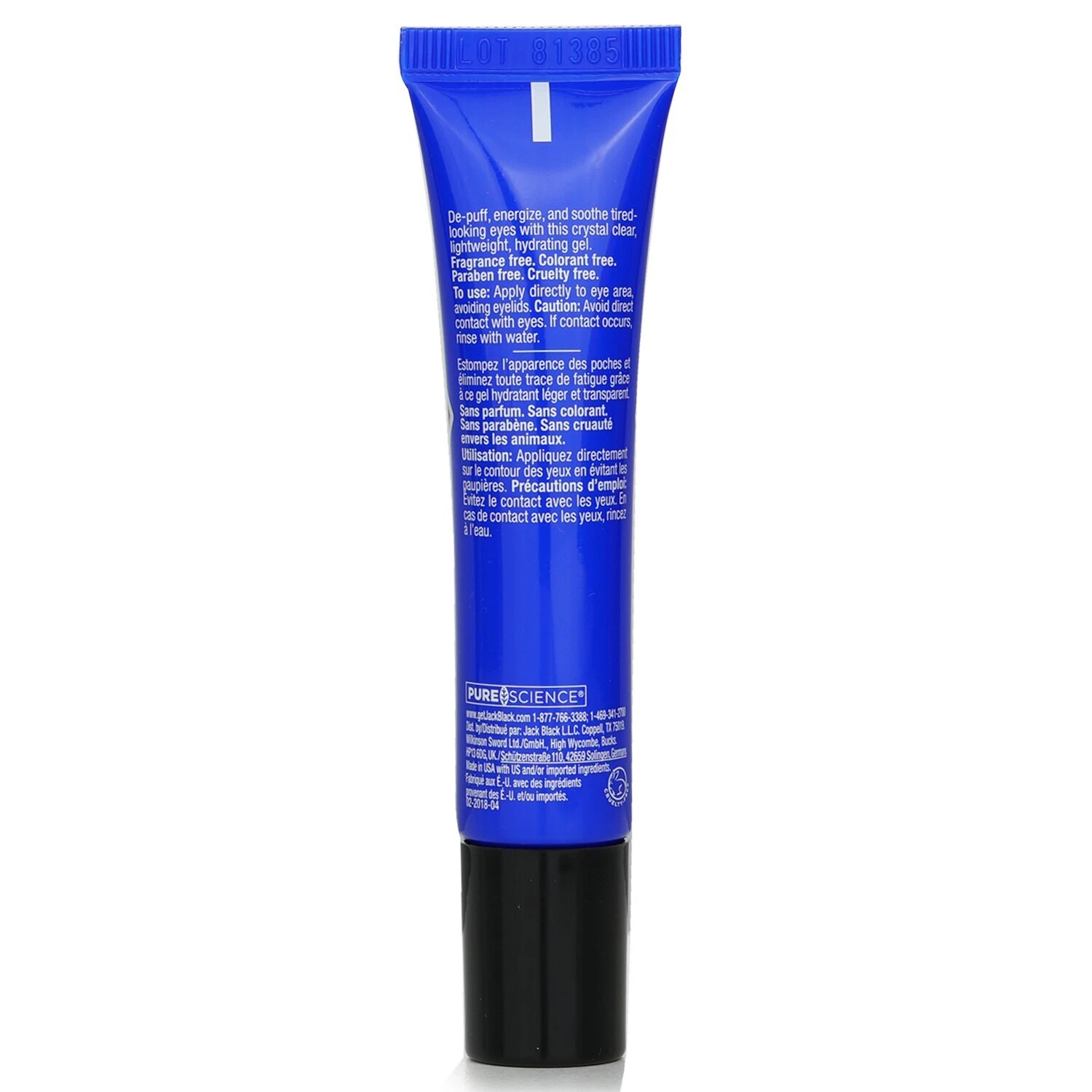 Jack Black Eye Balm Age De-Puffing & Cooling Gel 16g - Image 3