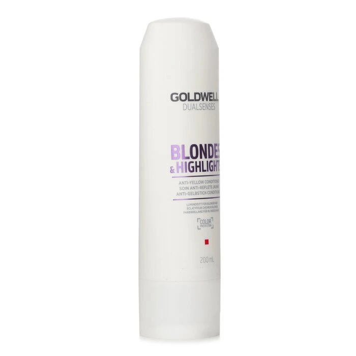 Goldwell Dual Senses Blondes & Highlights Anti-Yellow Conditioner (Luminosity For Blonde Hair) 200ml - Image 2