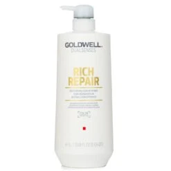 Goldwell Dual Senses Rich Repair Restoring Conditioner (Regeneration For Damaged Hair) 1000ml