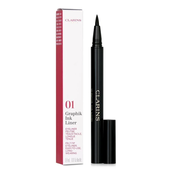 Clarins Graphik Ink Liner - #01 Intense Black 0.4ml - Image 2