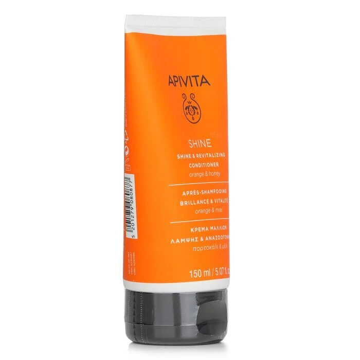 Apivita Shine & Revitalizing Conditioner With Orange & Honey 150ml - Image 2