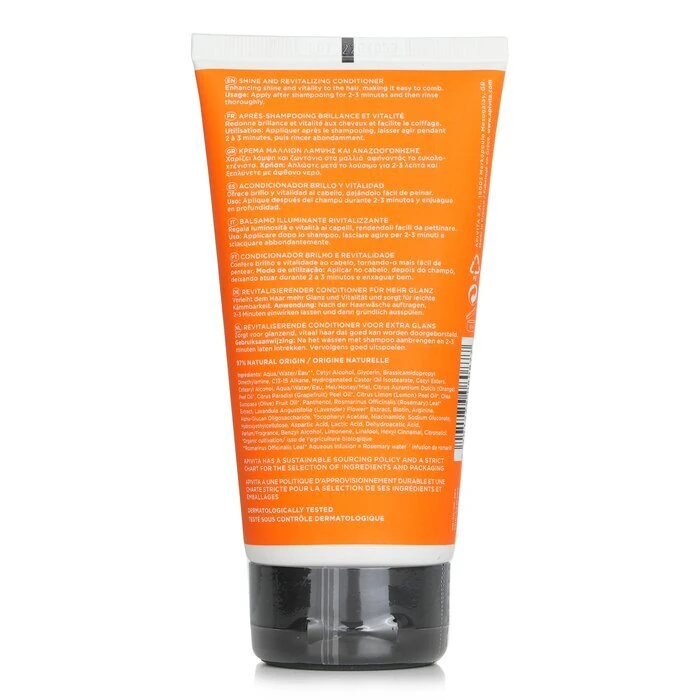 Apivita Shine & Revitalizing Conditioner With Orange & Honey 150ml - Image 3