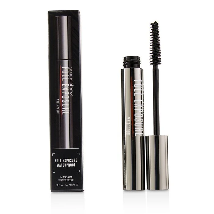 Smashbox Full Exposure Waterproof Mascara - # Jet Black 8ml - Image 2