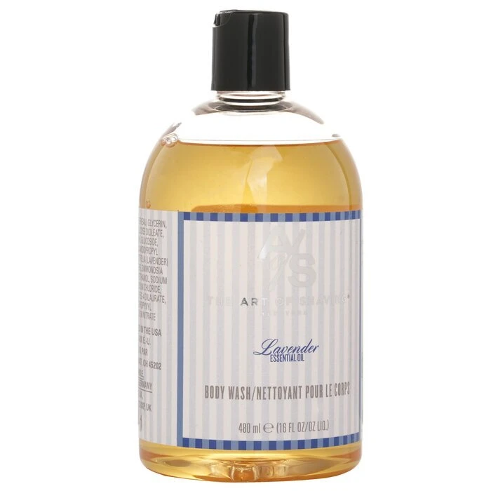The Art Of Shaving Body Wash - Lavender Essential Oil 480ml - Image 2