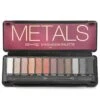 BYS Eyeshadow Palette (12x Eyeshadow, 2x Applicator) - Metals 12g