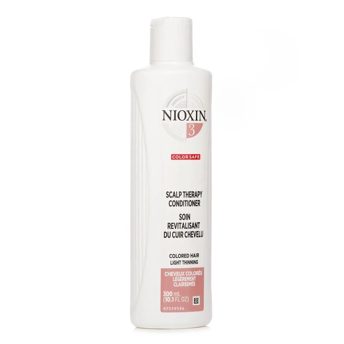 Nioxin Density System 3 Scalp Therapy Conditioner (Colored Hair, Light Thinning, Color Safe) 300ml - Image 2